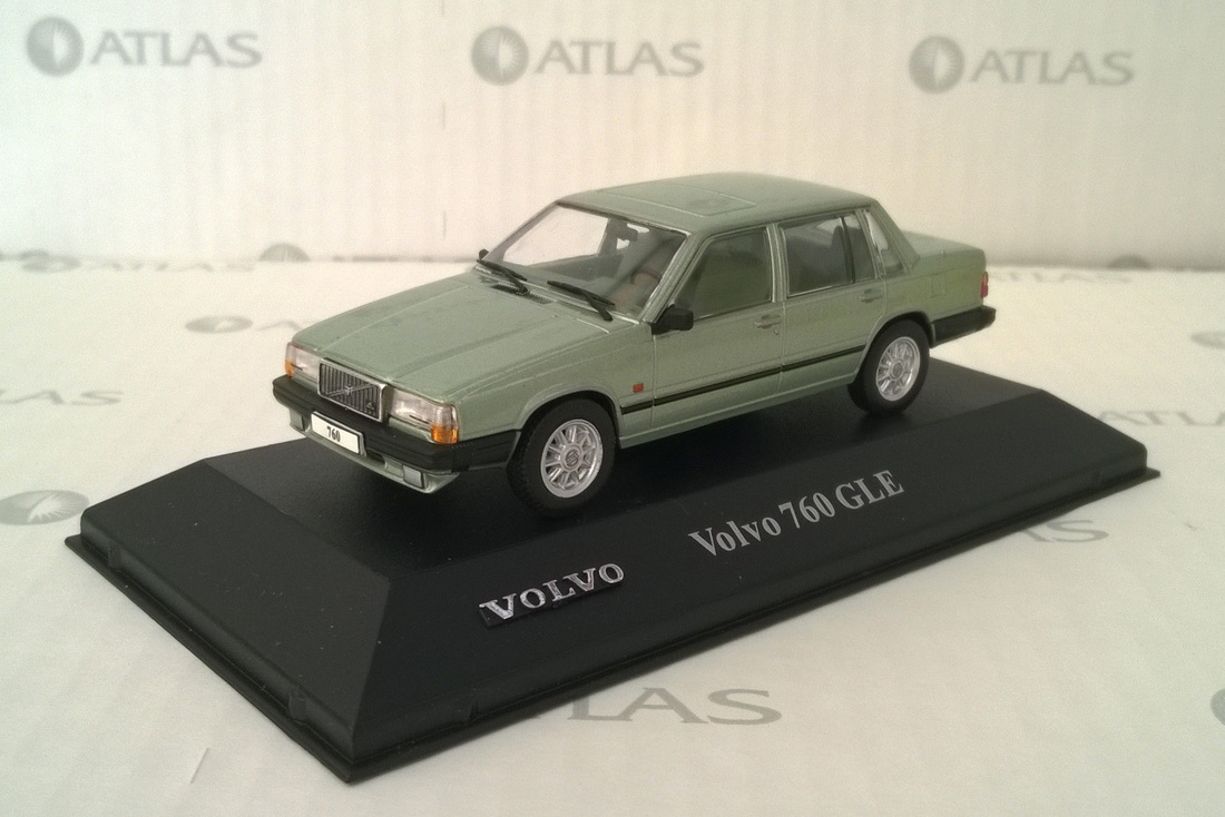 Volvo 144 rot 1:43 Atlas Modellauto 