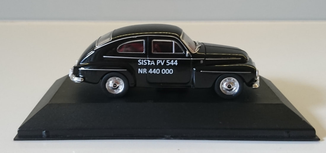 1964 T.Trana Volvo PV544S S Lindström 3575002  ATLAS Monte-Carlo  1:43 NEW 